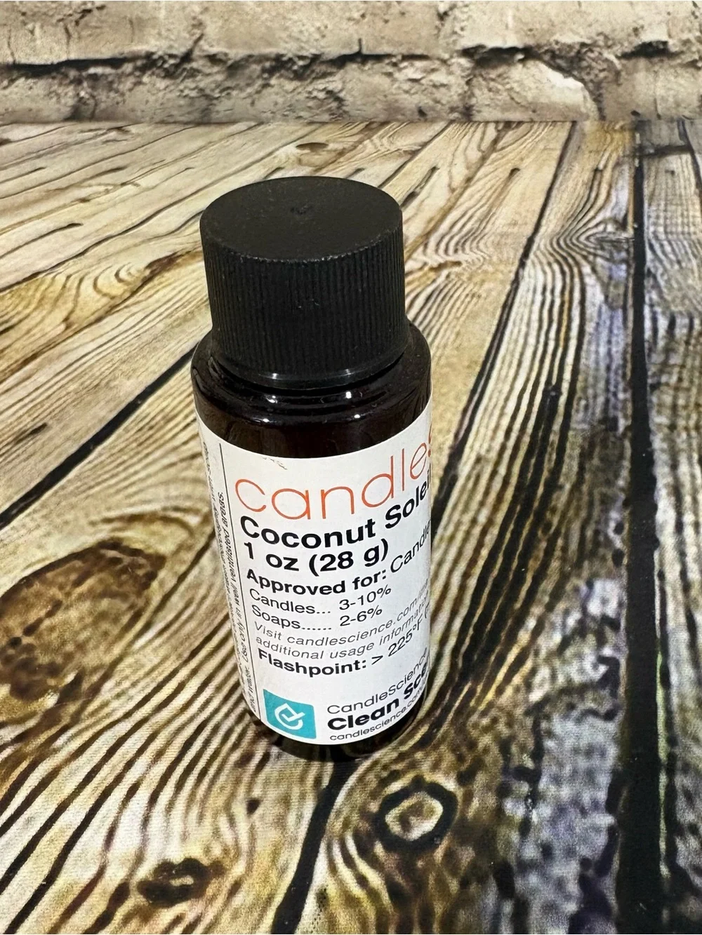 Candlescience Coconut Soleil 1 oz. Fragrance Oil For Candle & Soap Making
